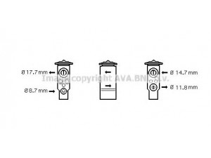 AVA QUALITY COOLING SB1057 išsiplėtimo vožtuvas, oro kondicionavimas 
 Oro kondicionavimas -> Vožtuvai
4319158, 12510011