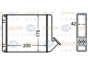 HELLA 8FH 351 308-131 šilumokaitis, salono šildymas
75515461