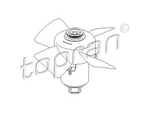 TOPRAN 107 708 ventiliatorius, radiatoriaus 
 Aušinimo sistema -> Oro aušinimas
327 959 455, 327 959 455A, 327 959 455