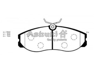 ASHUKI N009-75 stabdžių trinkelių rinkinys, diskinis stabdys 
 Techninės priežiūros dalys -> Papildomas remontas
0 986 424 204/BOSCH, 16264/FEBI