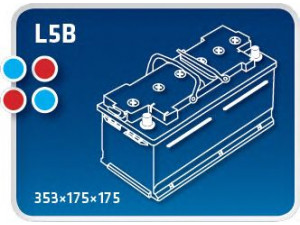 IPSA TM100P starterio akumuliatorius 
 Elektros įranga -> Akumuliatorius
46227895, 000915105AH, 1J0 915 105 J