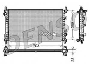 DENSO DRM10108 radiatorius, variklio aušinimas 
 Aušinimo sistema -> Radiatorius/alyvos aušintuvas -> Radiatorius/dalys
2T148005CC, 4367092