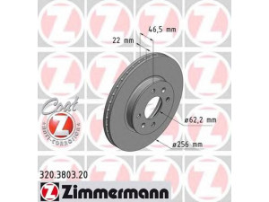 ZIMMERMANN 320.3803.20 stabdžių diskas 
 Dviratė transporto priemonės -> Stabdžių sistema -> Stabdžių diskai / priedai
51712-1G000, 51712-1G000