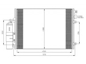 NRF 35430 kondensatorius, oro kondicionierius 
 Oro kondicionavimas -> Kondensatorius
7700428083, 8200024038, 8200082193