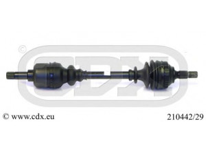 CDX 210442/29 kardaninis velenas 
 Ratų pavara -> Kardaninis velenas
32728S, 3272FP, 32728S, 3272FP