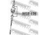 FEBEST MSB-038 valdymo svirties/išilginių svirčių įvorė 
 Ašies montavimas/vairavimo mechanizmas/ratai -> Valdymo svirtis/pasukamosios svirties sujungimas -> Montavimas/sutvirtinimas
MR162680