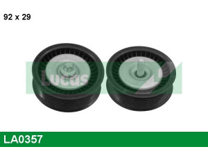 LUCAS ENGINE DRIVE LA0357 įtempiklio skriemulys, V formos rumbuotas diržas 
 Diržinė pavara -> V formos rumbuotas diržas/komplektas -> Įtempiklio skriemulys
A2712060219