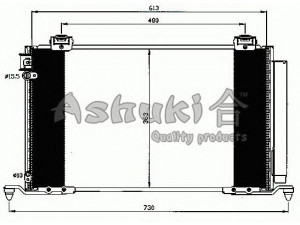 ASHUKI T555-11 kondensatorius, oro kondicionierius 
 Oro kondicionavimas -> Kondensatorius
88450-05120, 88450-05121