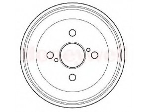 BENDIX 329083B stabdžių būgnas 
 Stabdžių sistema -> Būgninis stabdys -> Stabdžių būgnas
4243120080
