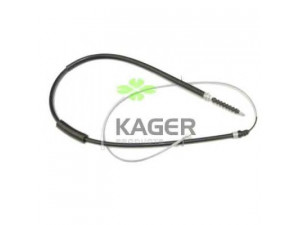 KAGER 19-0933 trosas, stovėjimo stabdys 
 Stabdžių sistema -> Valdymo svirtys/trosai
6025105918