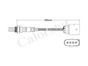 CALORSTAT by Vernet LS140147 lambda jutiklis 
 Variklis -> Variklio elektra
06A906265AM, 030906265CB, 036906265D