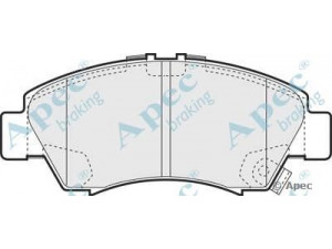 APEC braking PAD1140 stabdžių trinkelių rinkinys, diskinis stabdys 
 Techninės priežiūros dalys -> Papildomas remontas
06450SAAE50, 06450SAAG00, 45022S04E50