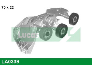 LUCAS ENGINE DRIVE LA0339 įtempiklio skriemulys, V formos rumbuotas diržas 
 Diržinė pavara -> V formos rumbuotas diržas/komplektas -> Įtempiklio skriemulys
A6682000570