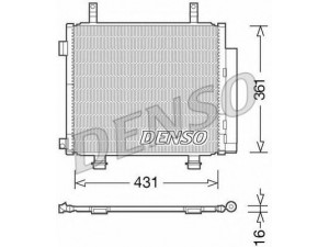 DENSO DCN47004 kondensatorius, oro kondicionierius 
 Oro kondicionavimas -> Kondensatorius
276504A00D, 95310M68K00