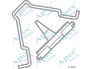 APEC braking KIT307 priedų komplektas, stabdžių trinkelė 
 Stabdžių sistema -> Būgninis stabdys -> Dalys/priedai