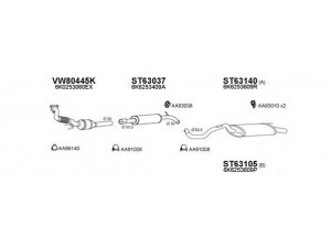 VENEPORTE 630255 išmetimo sistema 
 Išmetimo sistema -> Išmetimo sistema, visa