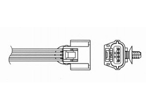 NGK 6518 lambda jutiklis 
 Variklis -> Variklio elektra
8200761588, 82 00 761 588