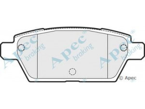 APEC braking PAD1802 stabdžių trinkelių rinkinys, diskinis stabdys 
 Techninės priežiūros dalys -> Papildomas remontas
GPYB2643Z, GPYB2648Z