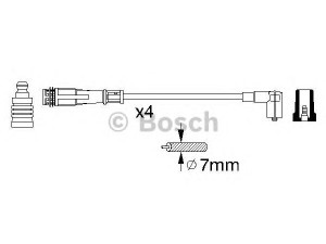 BOSCH 0 356 912 881 uždegimo laido komplektas 
 Kibirkšties / kaitinamasis uždegimas -> Uždegimo laidai/jungtys
7760523, 77605230, 7760523, 7760523