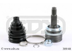 CDX 389/48 jungčių komplektas, kardaninis velenas 
 Ratų pavara -> Sujungimai/komplektas
4959107091