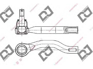 DJ PARTS DE1394 skersinės vairo trauklės galas 
 Vairavimas -> Vairo mechanizmo sujungimai
48640EA01J