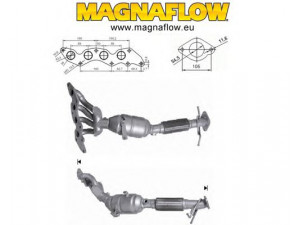 MAGNAFLOW 62505 katalizatoriaus keitiklis 
 Išmetimo sistema -> Katalizatoriaus keitiklis
1429900