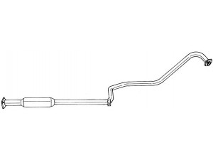 AKS DASIS SG38414 vidurinis duslintuvas