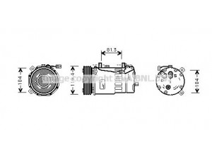 AVA QUALITY COOLING FDAK321 kompresorius, oro kondicionierius 
 Oro kondicionavimas -> Kompresorius/dalys
1111419, 1211741, YM2H19D629BA