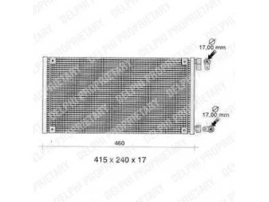 DELPHI TSP0225272 kondensatorius, oro kondicionierius 
 Oro kondicionavimas -> Kondensatorius
46799740