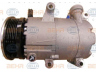 HELLA 8FK 351 334-451 kompresorius, oro kondicionierius
1 721 741, 1 806 664, 1 811 463