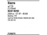FONOS FO56075 išmetimo sistema 
 Išmetimo sistema -> Išmetimo sistema, visa