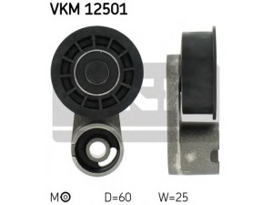 SKF VKM 12501 įtempiklio skriemulys, paskirstymo diržas 
 Techninės priežiūros dalys -> Papildomas remontas
534135, 60504225