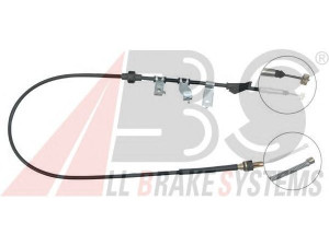 A.B.S. K12498 trosas, stovėjimo stabdys 
 Stabdžių sistema -> Valdymo svirtys/trosai
47510-SK3-E12, 47510-SK3-Z50, GVC 1054