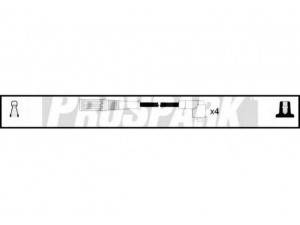 STANDARD OES938 uždegimo laido komplektas 
 Kibirkšties / kaitinamasis uždegimas -> Uždegimo laidai/jungtys
46427497