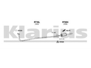 KLARIUS 690003U išmetimo sistema