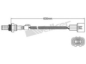 WALKER PRODUCTS 250-22066 lambda jutiklis 
 Išmetimo sistema -> Lambda jutiklis
MD 148738, MD 174677, MD 176884