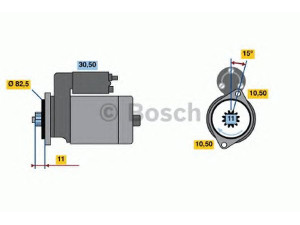 BOSCH 0 986 014 271 starteris 
 Elektros įranga -> Starterio sistema -> Starteris
M 002 T 54871, M 002 T 54881, M 002 T 54882