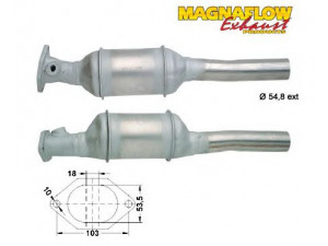 MAGNAFLOW 81850 katalizatoriaus keitiklis 
 Išmetimo sistema -> Katalizatoriaus keitiklis
46401004, 46412113, 46449672, 46449705