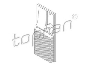 TOPRAN 111 291 oro filtras 
 Filtrai -> Oro filtras
036 129 620H, 036 129 620H, 036 129 620H