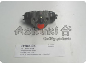 ASHUKI D102-05 rato stabdžių cilindras 
 Stabdžių sistema -> Ratų cilindrai
47550-87228, 47550-97202, 47550-B2020