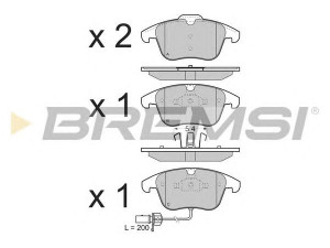 BREMSI BP3348 stabdžių trinkelių rinkinys, diskinis stabdys 
 Techninės priežiūros dalys -> Papildomas remontas
8K0698151A, 8K0698151F, 8K0698151A