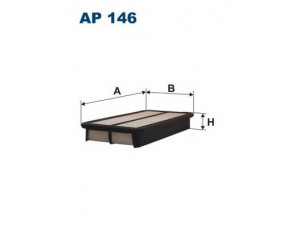 FILTRON AP146 oro filtras 
 Filtrai -> Oro filtras
8671014130, 1780102020, 1780116030