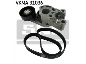 SKF VKMA 31036 V formos rumbuotas diržas, komplektas 
 Techninės priežiūros dalys -> Techninės priežiūros intervalai
045 903 137 D, 045 903 315 A, 045 903 137 D