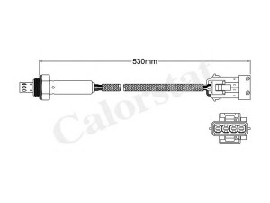CALORSTAT by Vernet LS140281 lambda jutiklis 
 Variklis -> Variklio elektra
9207999, 92079990