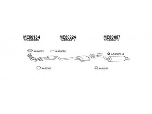 VENEPORTE 500156 išmetimo sistema 
 Išmetimo sistema -> Išmetimo sistema, visa