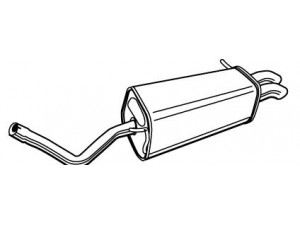 FONOS 23362 galinis duslintuvas 
 Išmetimo sistema -> Duslintuvas
6Y6253609E