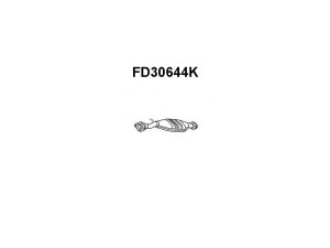 VENEPORTE FD30644K katalizatoriaus keitiklis 
 Išmetimo sistema -> Katalizatoriaus keitiklis
6542166, 6773817
