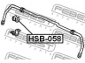 FEBEST HSB-058 skersinio stabilizatoriaus įvorių komplektas 
 Ašies montavimas/vairavimo mechanizmas/ratai -> Stabilizatorius/fiksatoriai -> Sklendės
52315-S10-A01