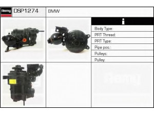 DELCO REMY DSP1274 hidraulinis siurblys, vairo sistema 
 Vairavimas -> Vairo pavara/siurblys
32 41 6 755 843, 32 41 6 760 070
