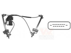 VAN WEZEL 1867267 lango pakėliklis 
 Vidaus įranga -> Elektrinis lango pakėliklis
1133179, 7M0839461, 7M0959811A